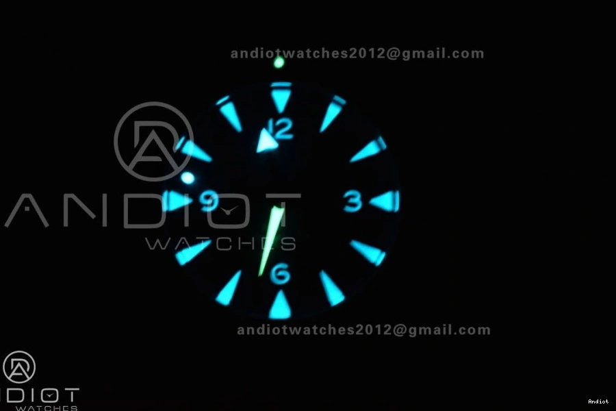 Super A8912 SS VSF Best Clone Seamaster 1:1 300 Edition Heritage Dial Black Bracelet on 0309